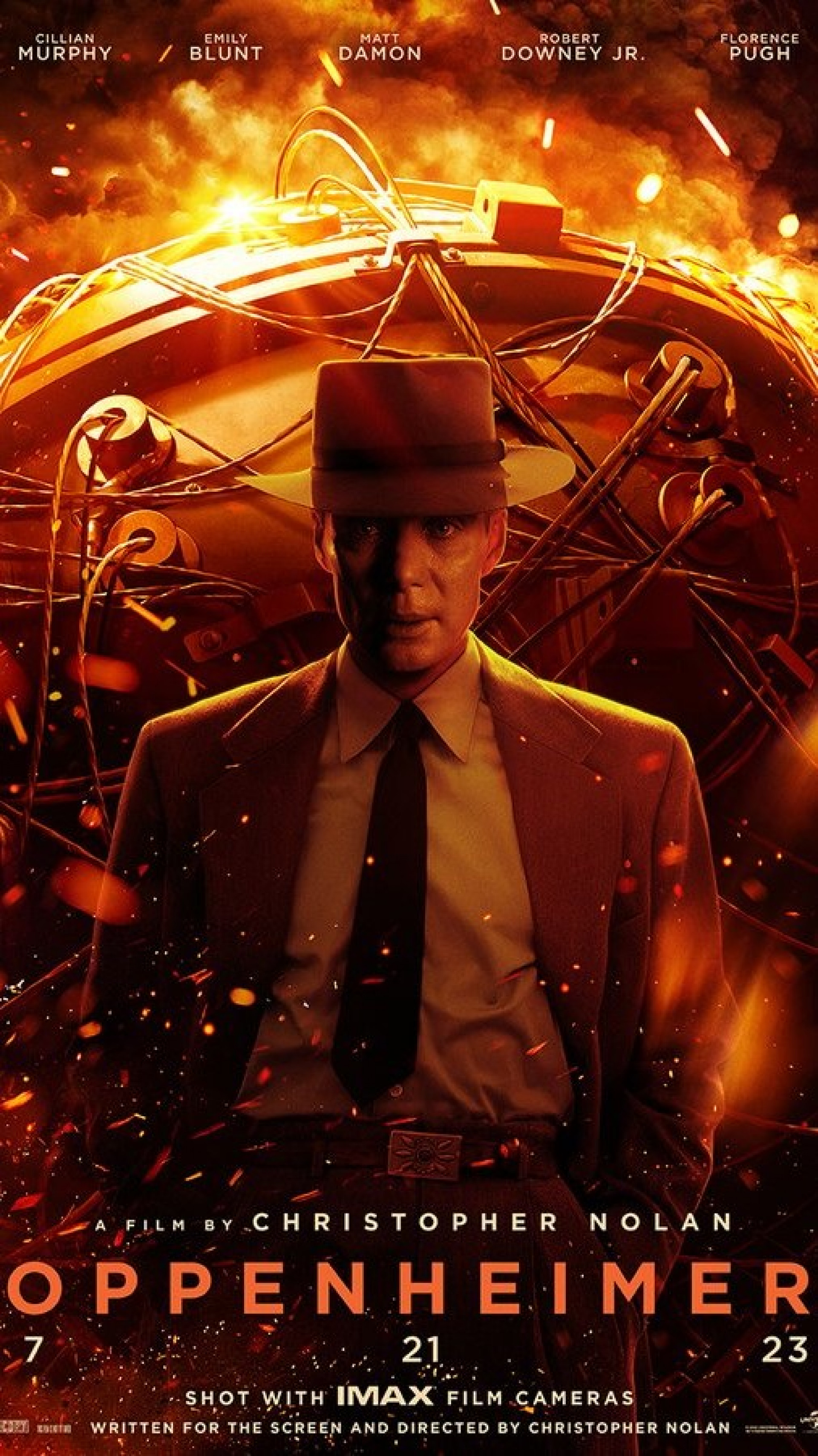 "Fomos ao fim de semana de estreia de Oppenheimer", contou ela. "N&oacute;s realmente quer&iacute;amos ver como eles trataram a hist&oacute;ria. E ent&atilde;o, talvez duas semanas depois, fomos ver Barbie" - Divulga&ccedil;&atilde;o