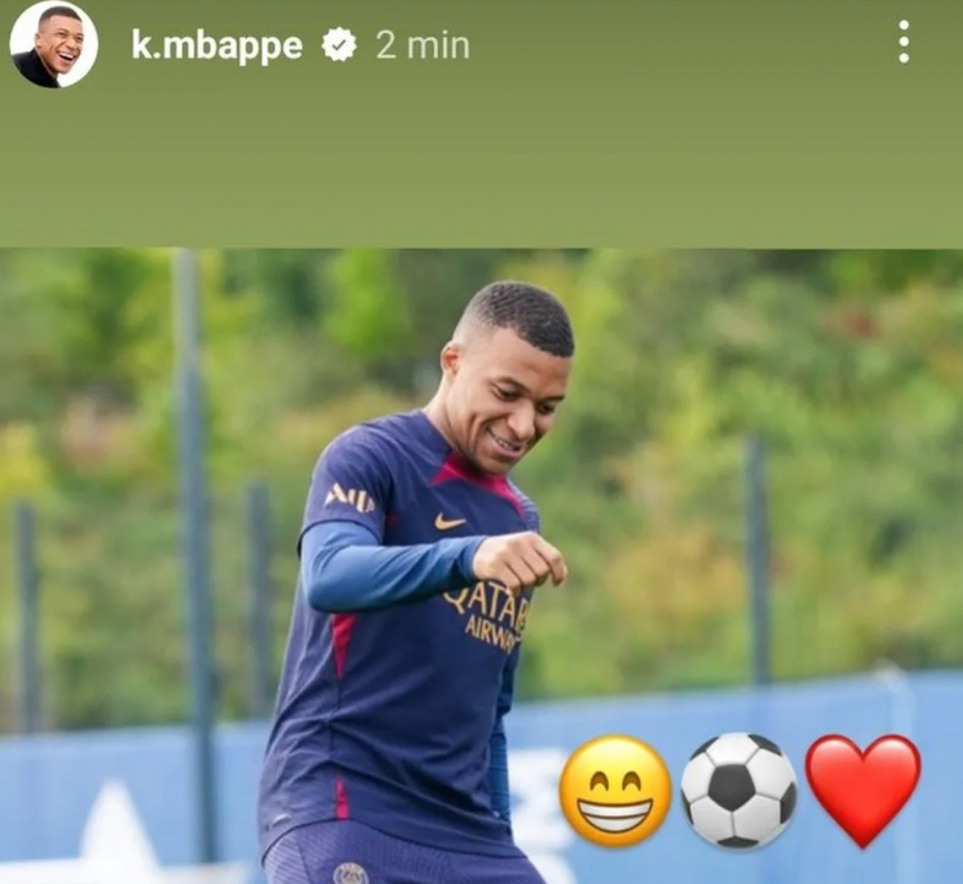 Mbapp&eacute; fez publica&ccedil;&atilde;o enigm&aacute;tica nas redes sociais - Reprodu&ccedil;&atilde;o
