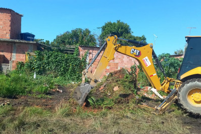 Mais uma construção irregular em Itaipuaçu é demolida pela Prefeitura de Maricá