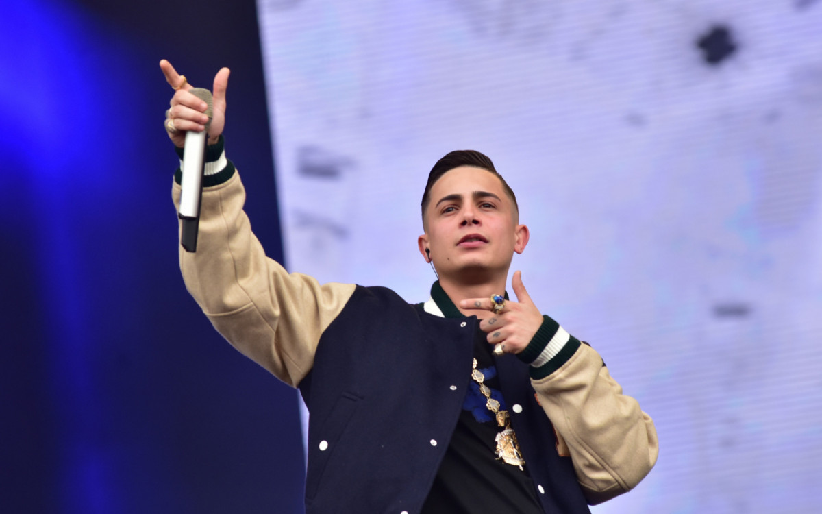 MC Hariel se apresentou no palco Skyline do festival The Town, em São Paulo