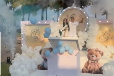 Luva de Pedreiro será pai de um menino