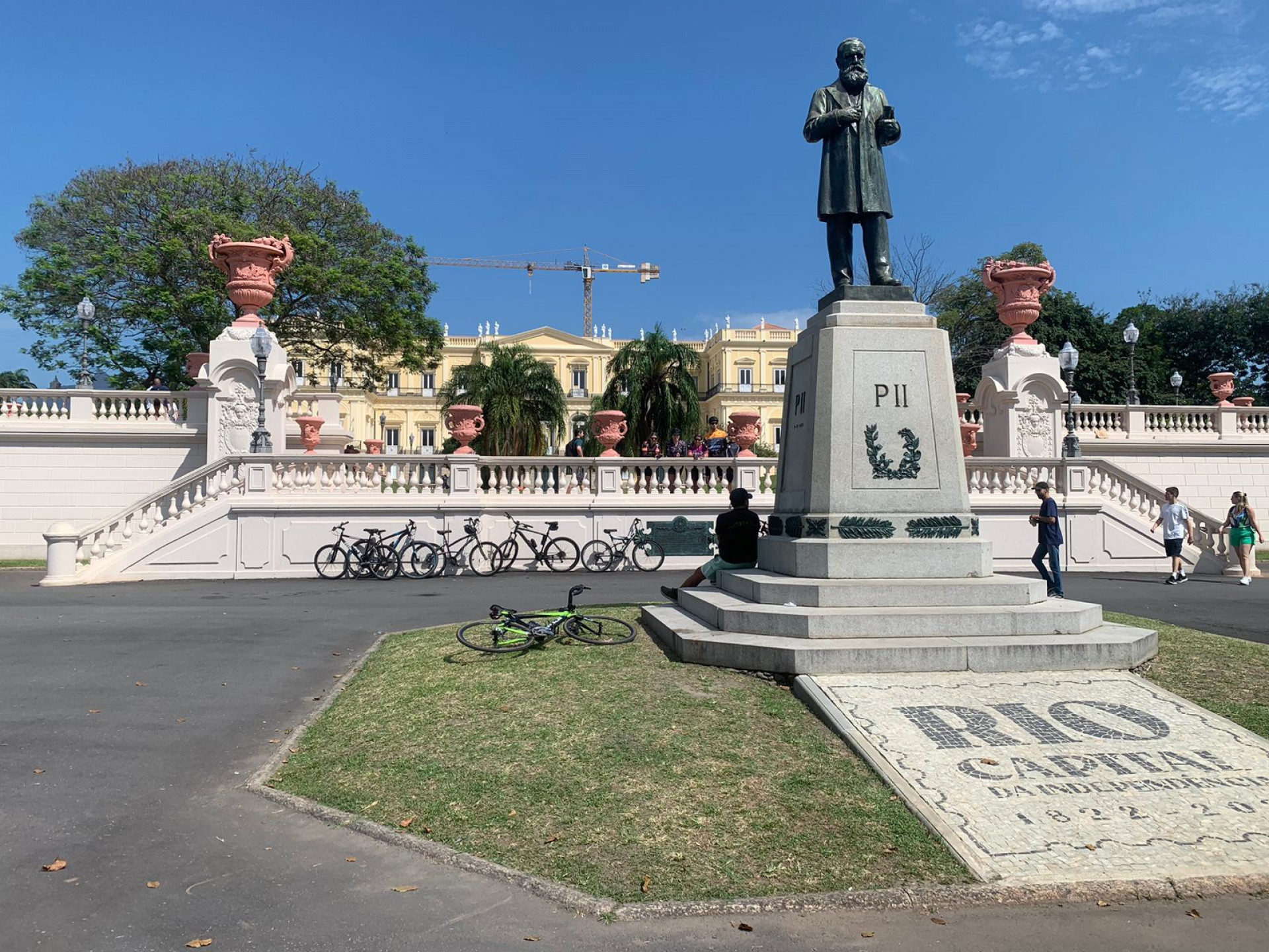Festival aconteceu em frente ao Museu Nacional, na Quinta da Boa Vista - Fred Vidal / Agência O Dia