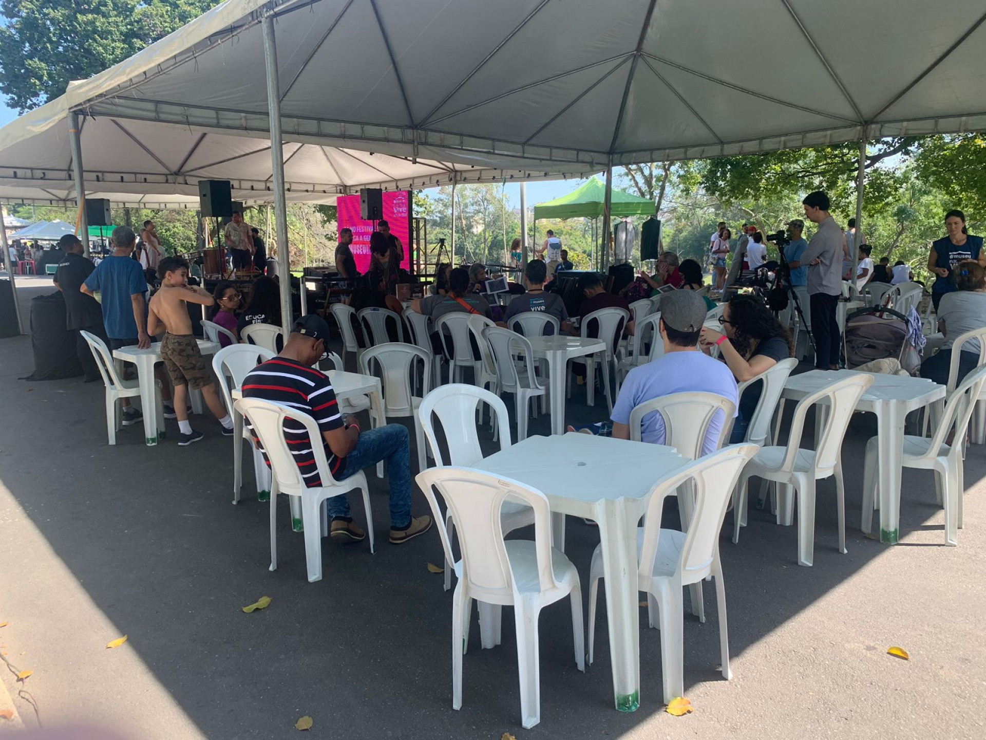 Festival Museu Nacional Vive contou com apresentações musicais - Fred Vidal / Agência O Dia