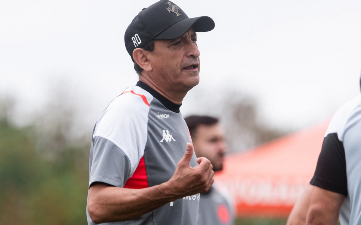 Ramón Díaz, técnico do Vasco - Leadro Amorim / Vasco