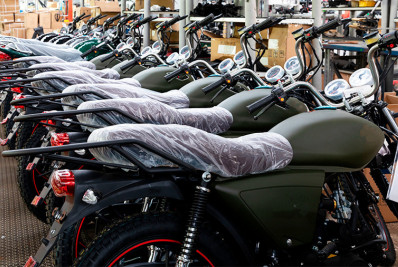 Vendas de motos sobem 5,9% em novembro em comparação com o mesmo mês de 2022