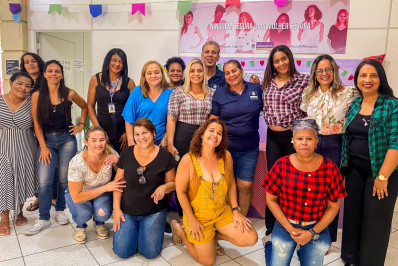 Confraternização reforça importância do combate à violência contra a mulher em Mesquita