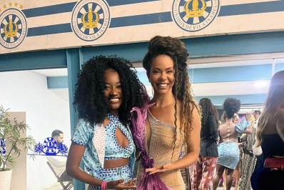 Rainha da Bateria da Inocentes de Belford Roxo, Malu Torres, vive semana de emoções