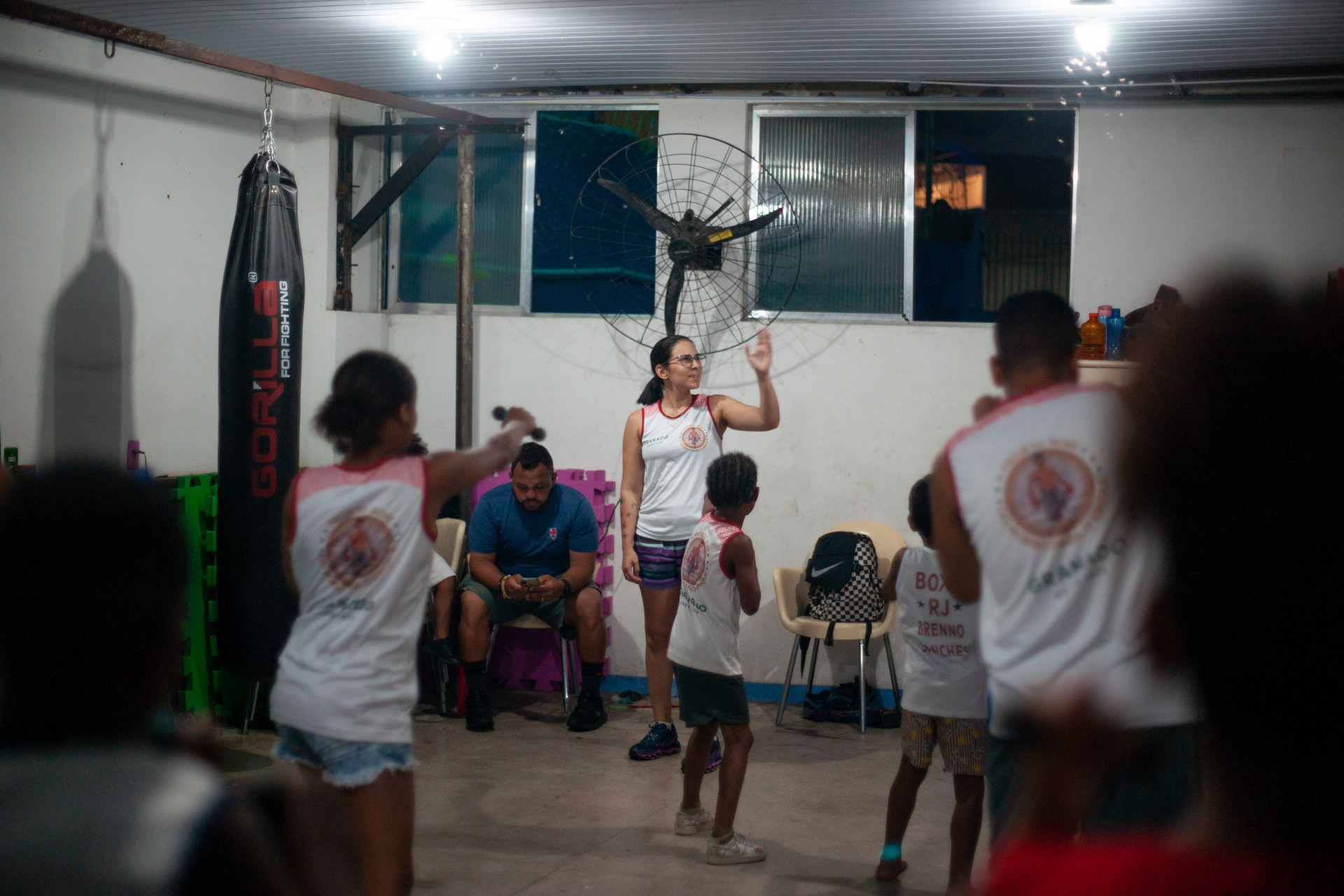  ONG Do Morro Para o Ringue oferece aulas de boxe h&aacute; mais de 200 crian&ccedil;as e adolescentes - Bruno Kaiuca/Ag&ecirc;ncia o Dia
