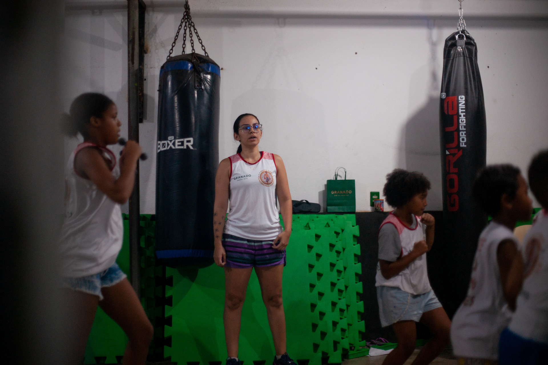  ONG Do Morro Para o Ringue oferece aulas de boxe h&aacute; mais de 200 crian&ccedil;as e adolescentes - Bruno Kaiuca/Ag&ecirc;ncia o Dia