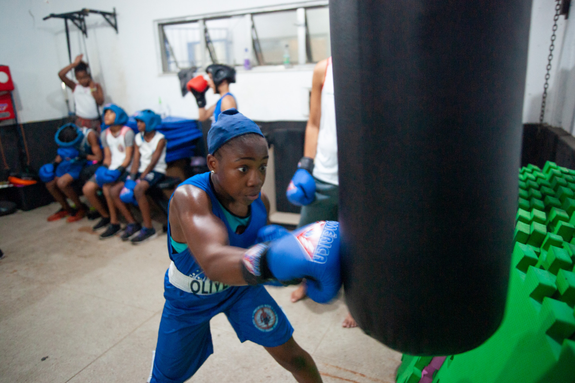 Anna Beatriz &eacute; aluna da ONG Do Morro Para o Ringue desde os 14 anos - Bruno Kaiuca/Ag&ecirc;ncia o Dia