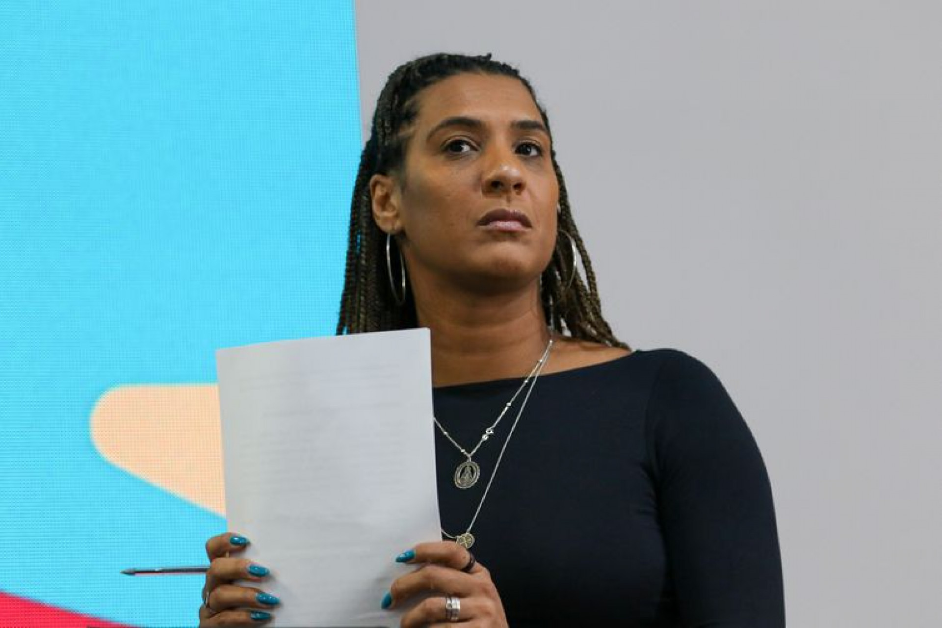 Ministra da Igualdade Racial, Anielle Franco - Fabio Rodrigues-Pozzebom/ Ag&ecirc;ncia Brasil