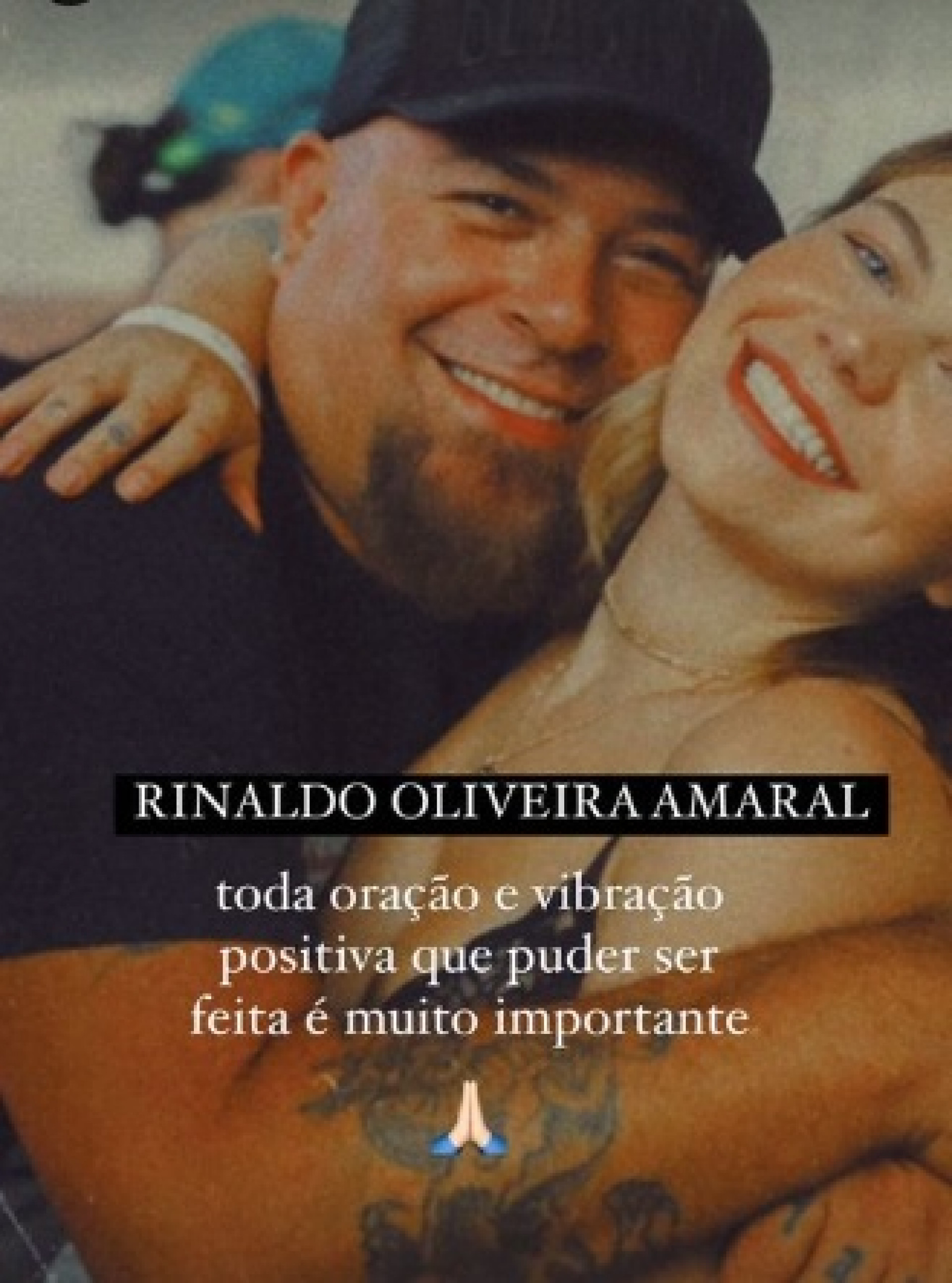 Isabella Aglio, filha de Mingau, pediu orações pela recuperação do pai - Reprodução/Redes Sociais