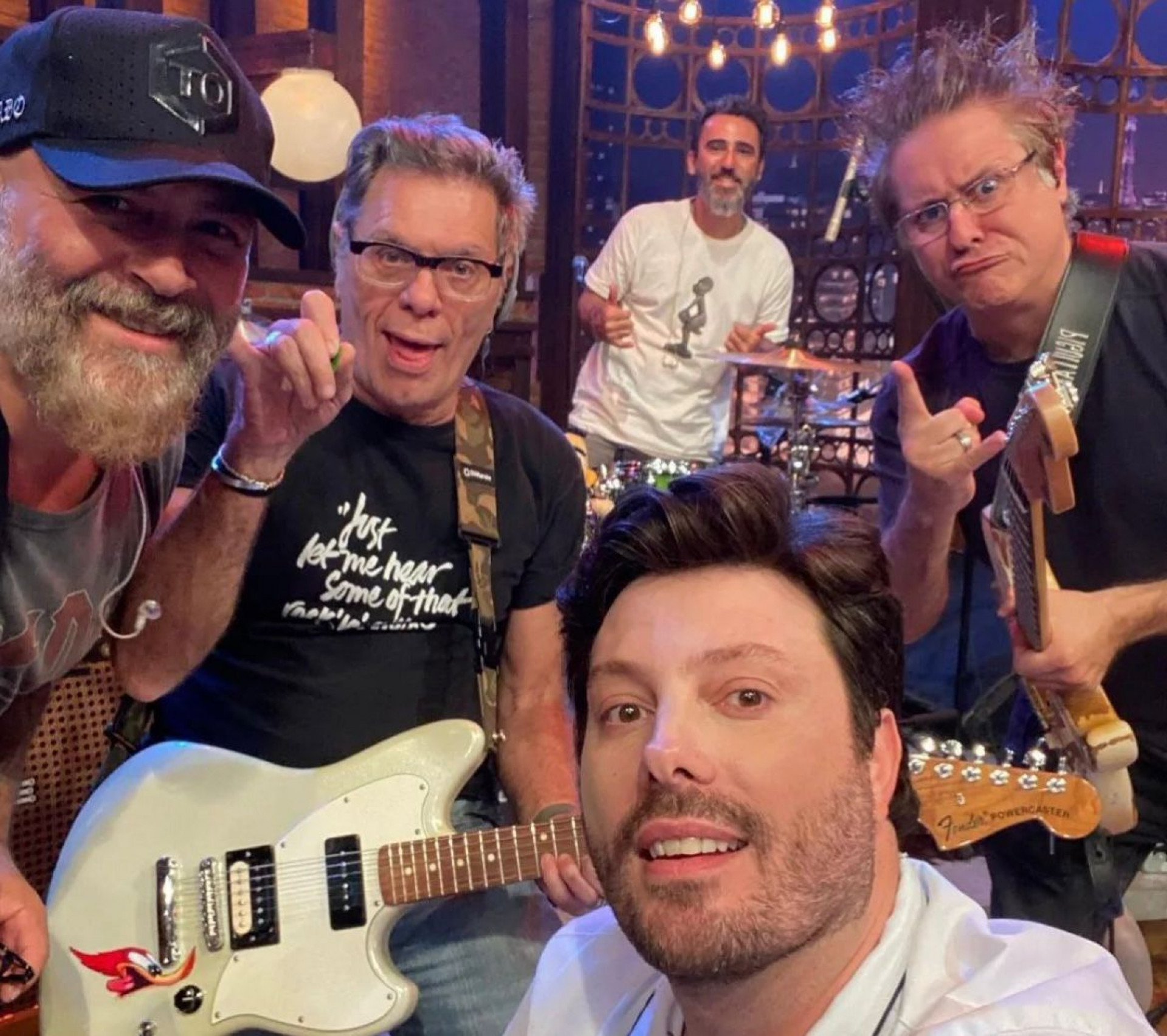 Elenco 'The Noite' - Reprodu&ccedil;&atilde;o/Instagram 