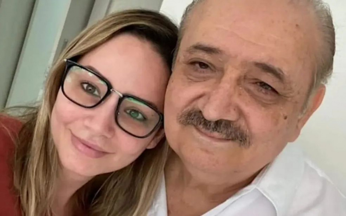 Juliana Ruas El-Aouar e o pai Samir El-Aouar - Reprodução: redes sociais