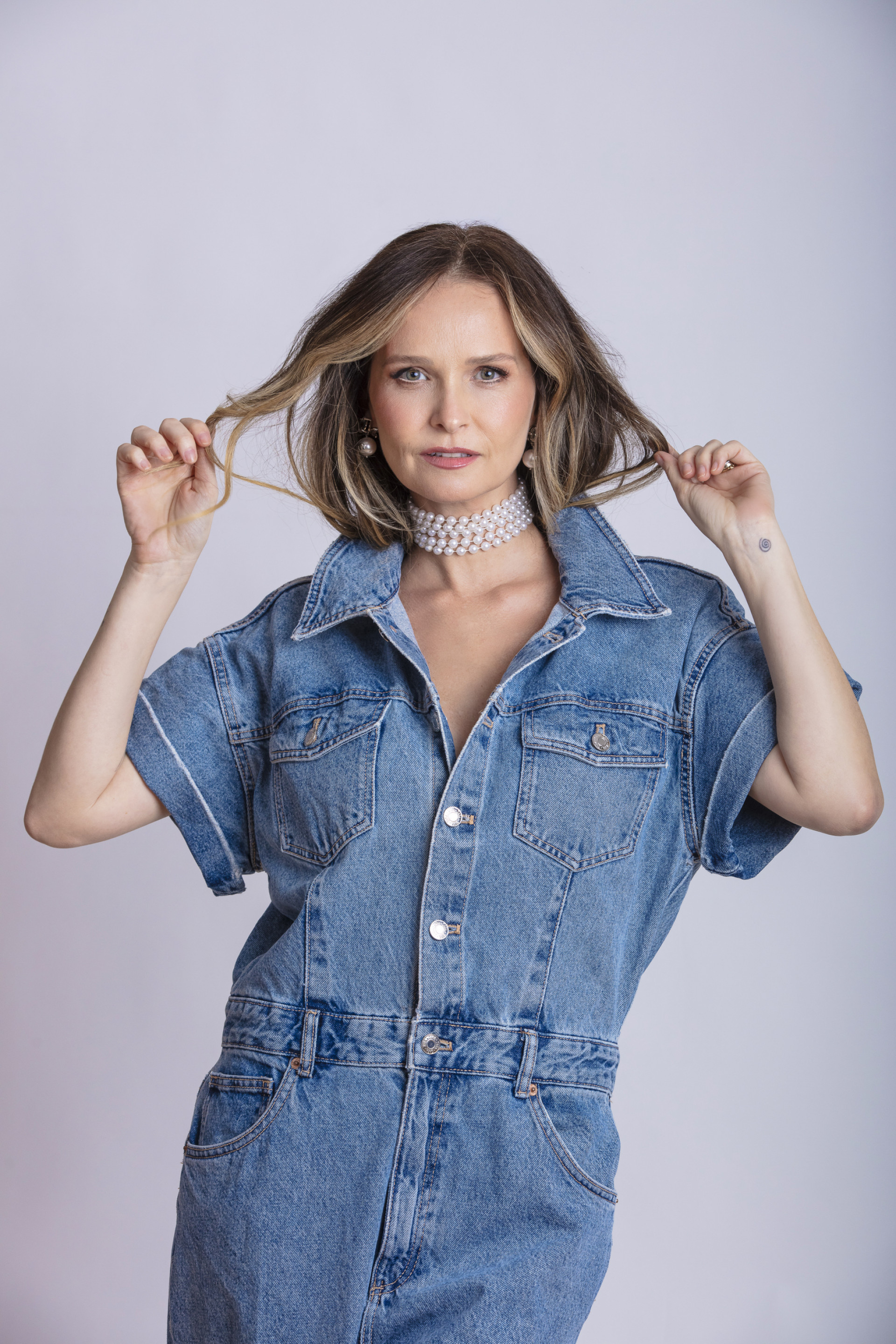 Fernanda Rodrigues celebra sua volta às novelas - Edu Rodrigues / Divulgação