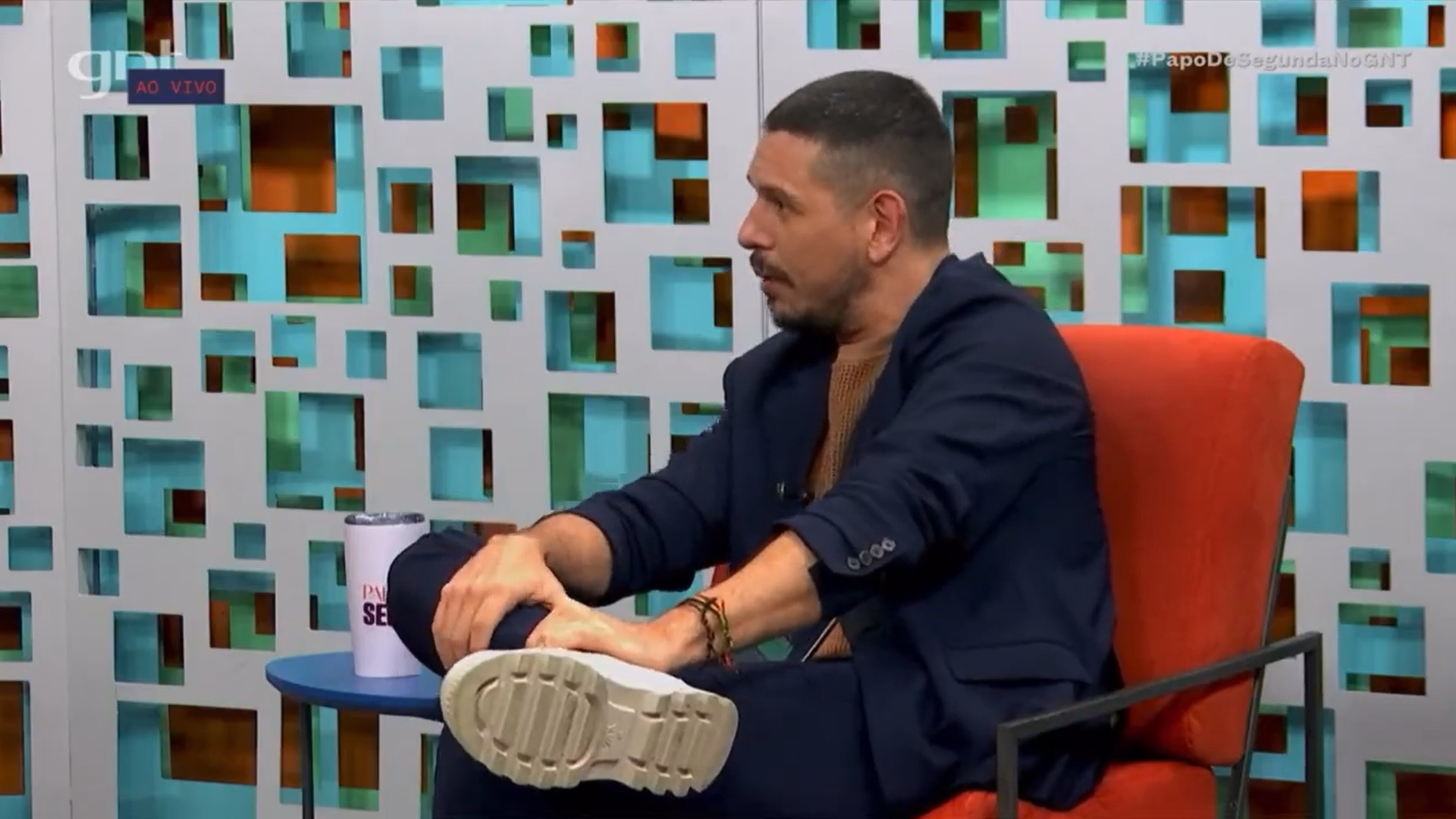 João Vicente de Castro comenta a vida íntima durante o 'Papo de Segunda' - Reprodução de vídeo / GNT