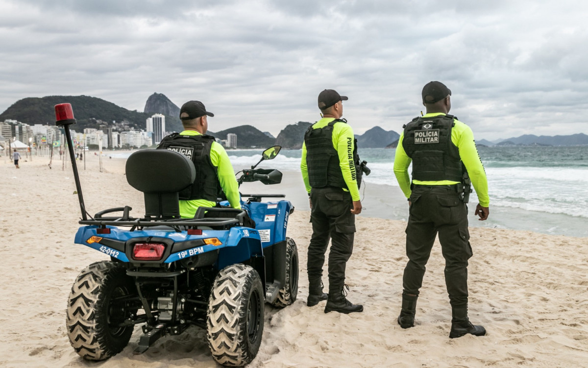 Agentes vão atuar nas praias do Rio com quadriciclos 