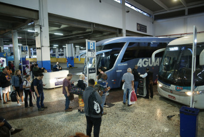Mais de 200 mil pessoas devem passar pela rodoviária no feriadão de Finados