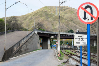 Obras do viaduto no bairro Barbará avançam em Barra Mansa