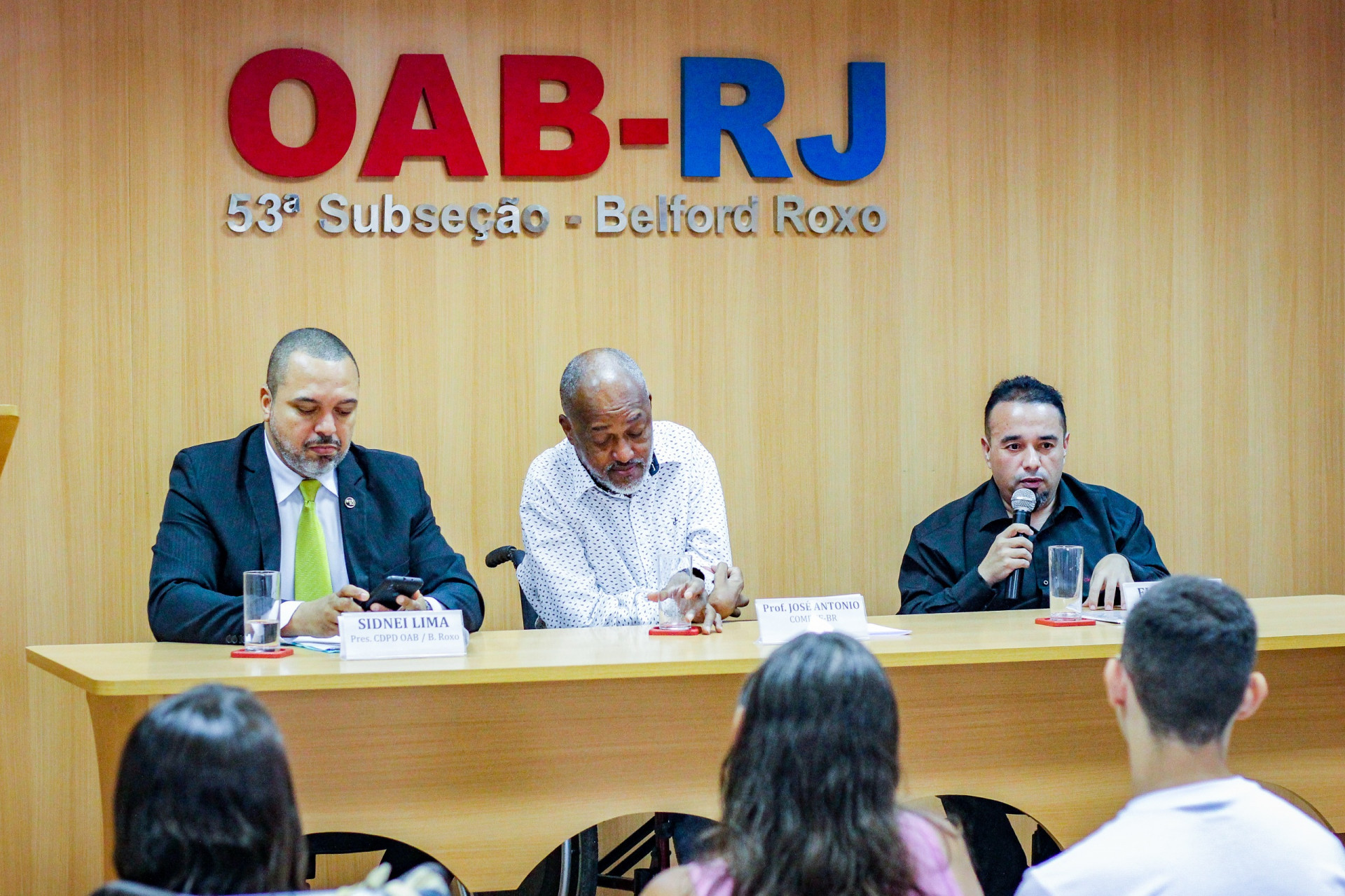 O secret&aacute;rio municipal da Pessoa com Defici&ecirc;ncia, Elvis Jacob, o Elvis da Internet, ressaltou a representatividade do novo grupo - Kristian Amarante/PMBR