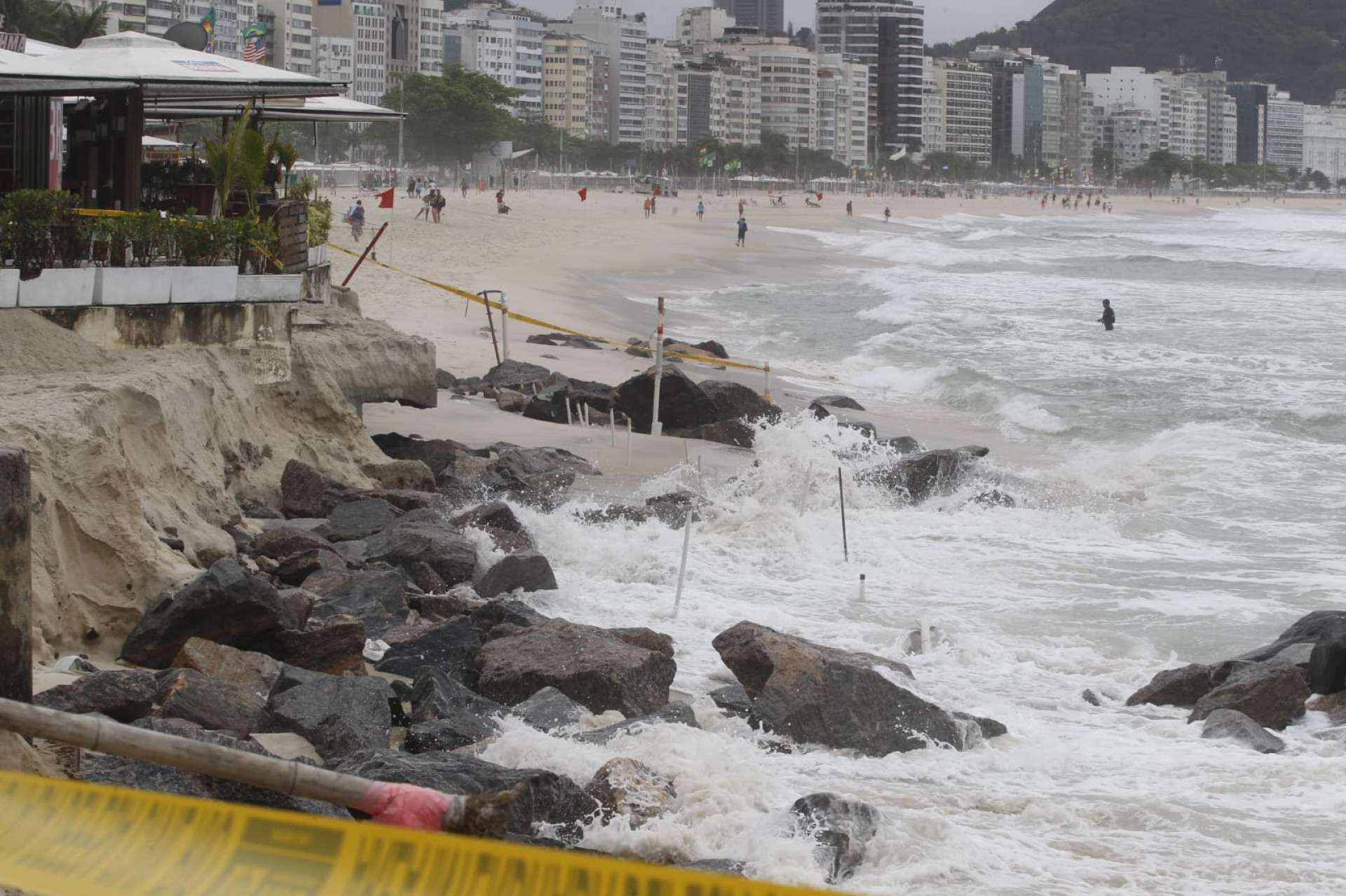 Após chegada de frente fria, tempo permanece instável durante feriadão da Independência do Brasil
 - Reginaldo Pimenta / Agência O Dia