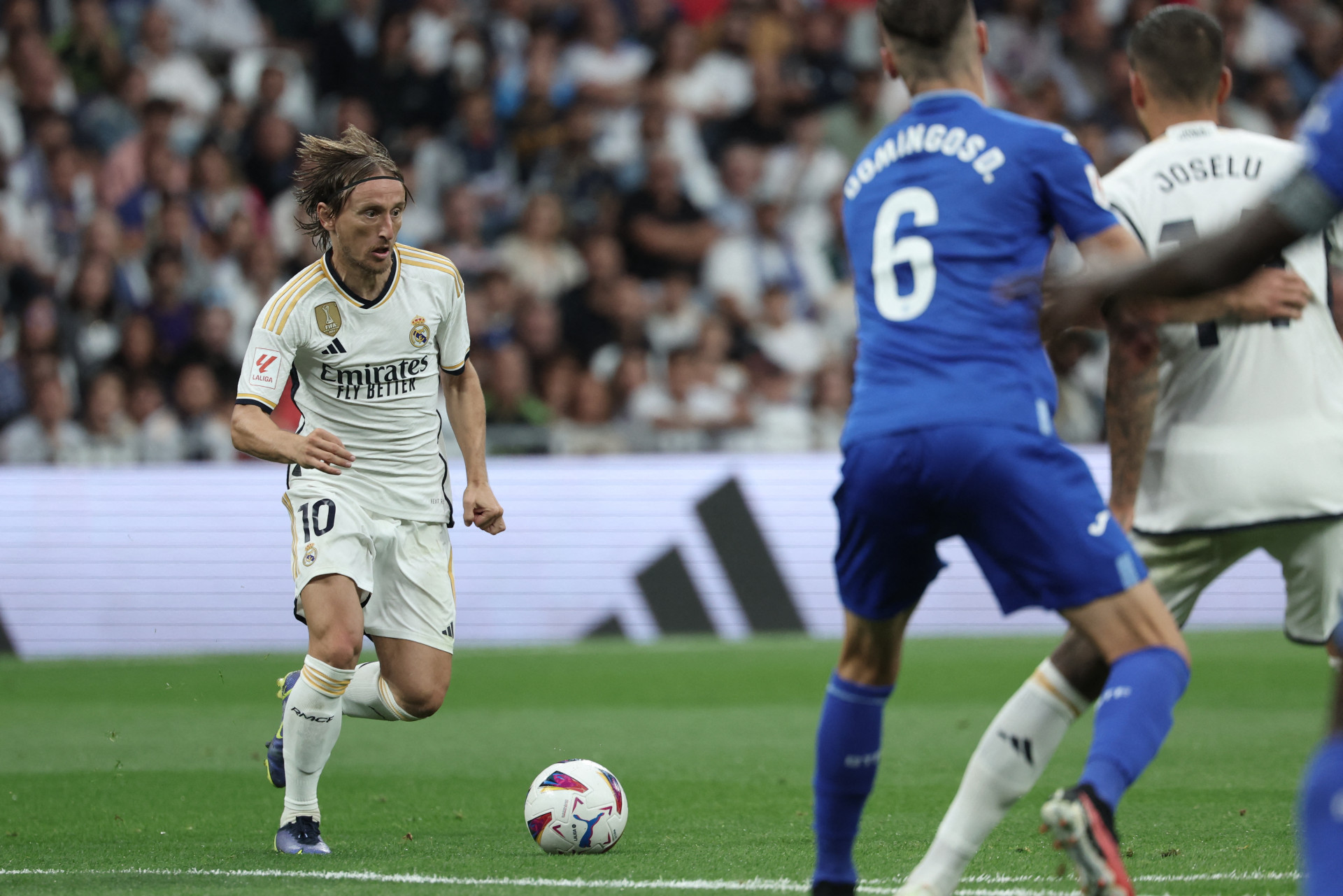 Luka Modric veste a camisa 10 do Real Madrid - Thomas Coex/AFP