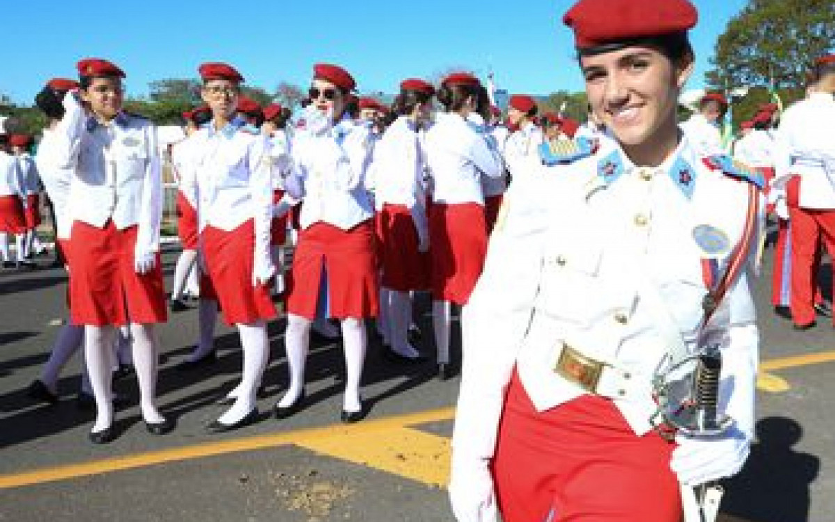 Maria Eduarda Souza Nunes, estudante do Colégio Militar de Brasília