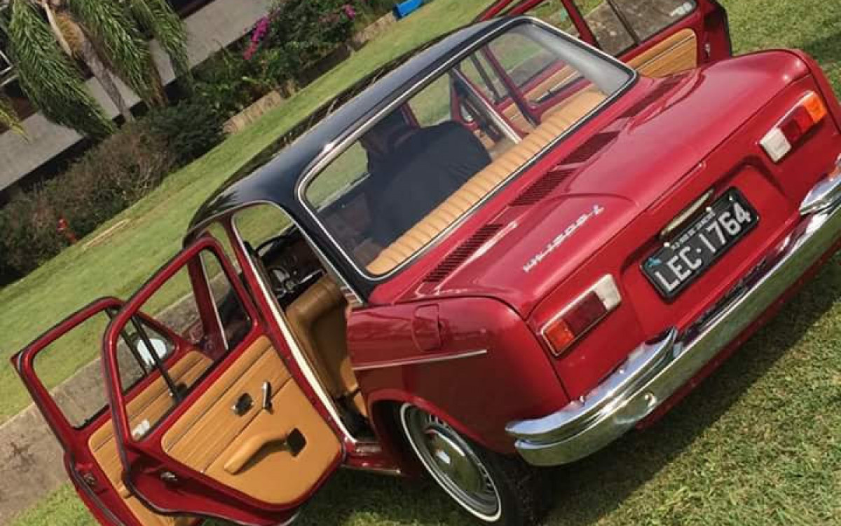 Renato Mantovani herdou do pai um VW 1600-L ano 1969  - Arquivo pessoal