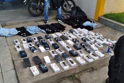 PM recupera R$ 90 mil em produtos roubados de loja na Região dos Lagos