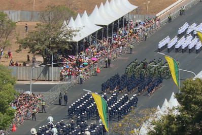 Desfile do 7 de setembro deve reunir cerca de 30 mil pessoas