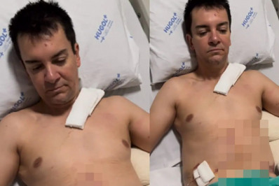 Após ter alta adiada, Regis Danese desabafa sobre piora em seu quadro clínico: 'Passei muito mal'