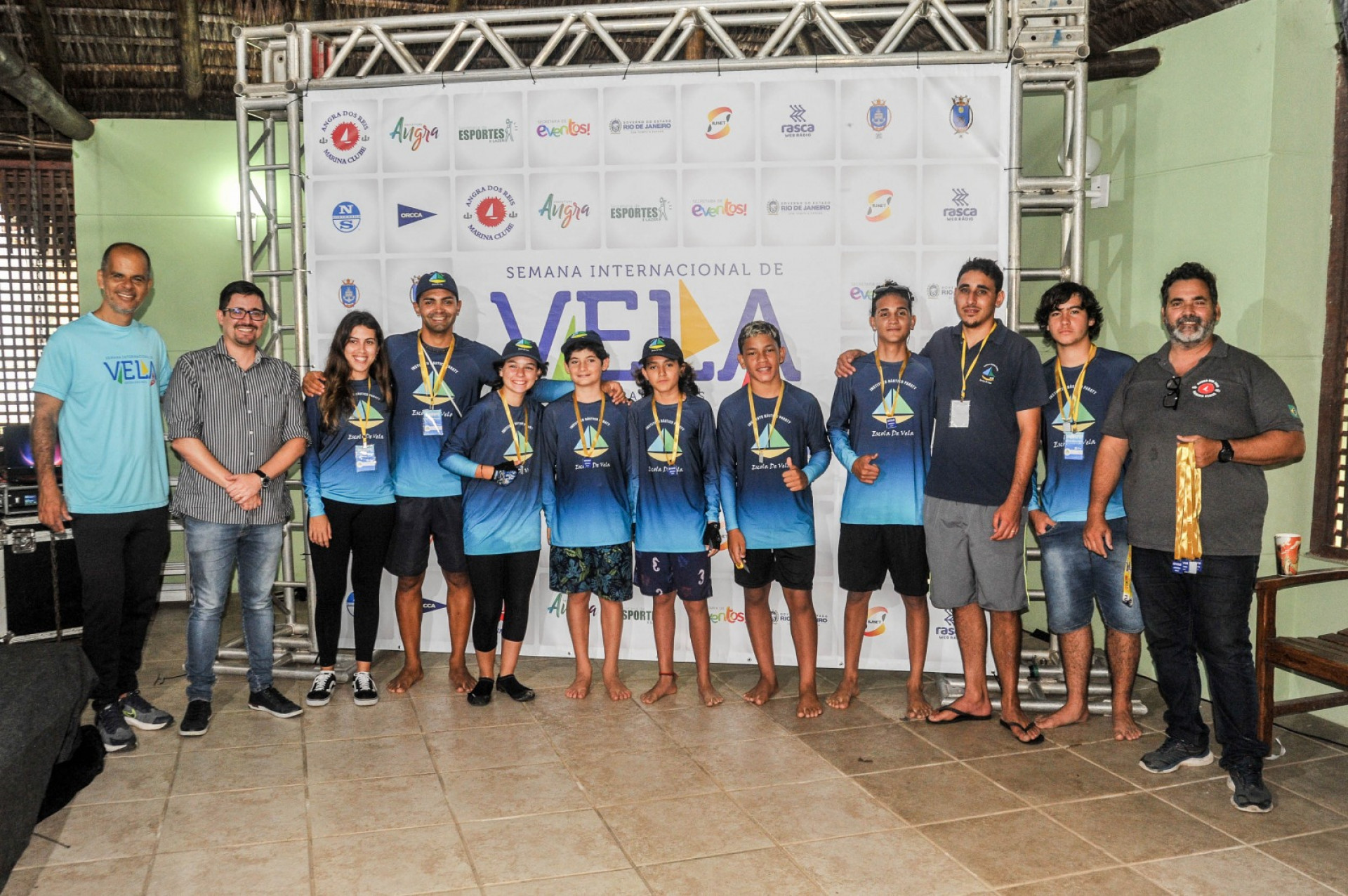 Premia&ccedil;&atilde;o das crian&ccedil;as na Semana Internacional de Vela - Divulga&ccedil;&atilde;o/Evento