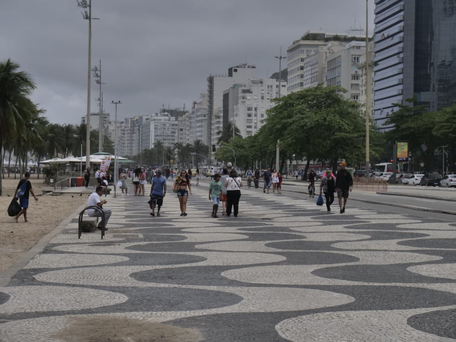 Esta quarta (4) ter&aacute; temperaturas variando entre 34 &deg;C e 20 &deg;C - Bruno Kaiuca / Ag&ecirc;ncia O Dia
