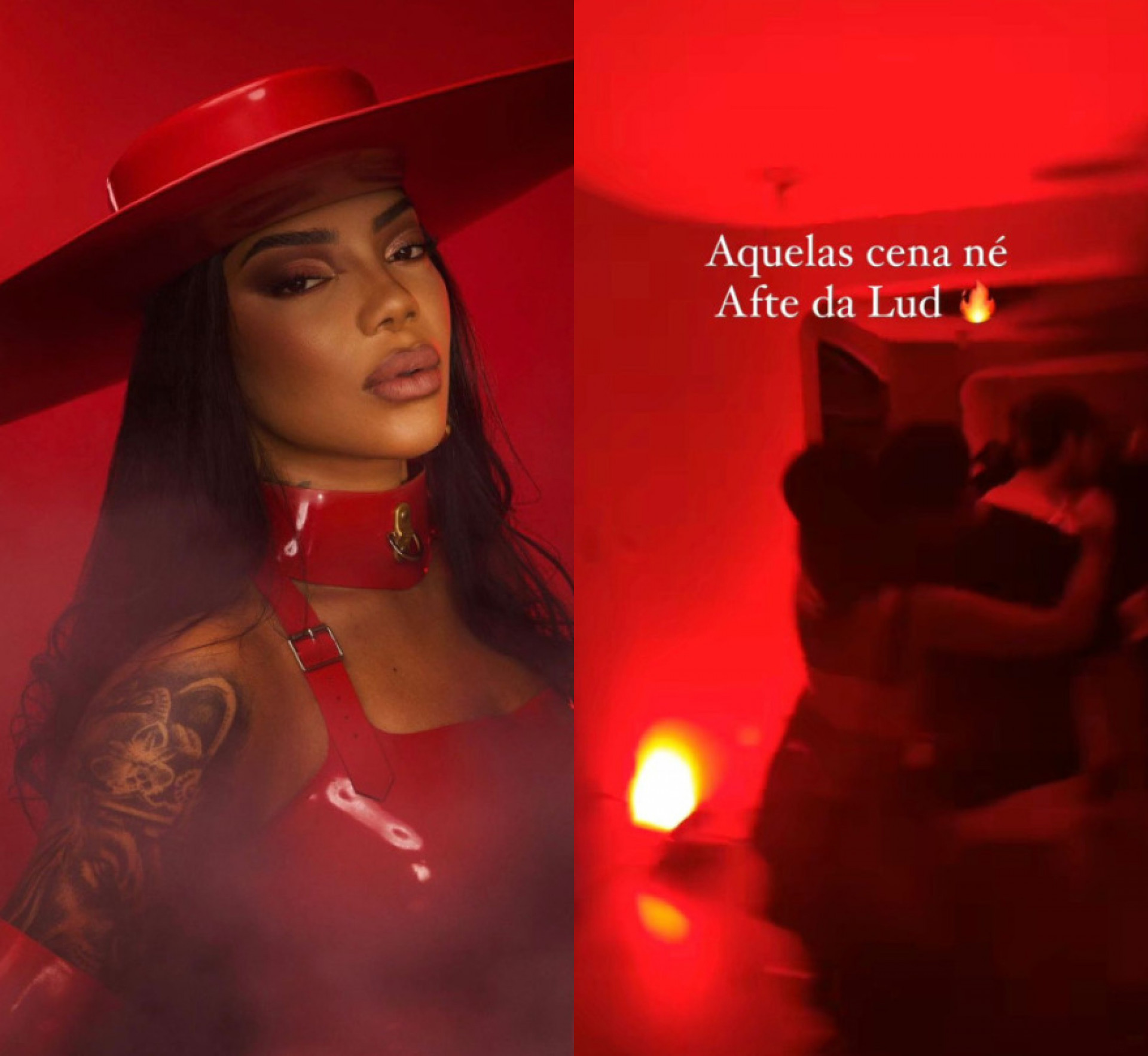 Ludmilla faz festa privada após show no The Town - Reprodução