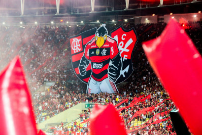 Mosaico, bandeira 3D e foguetório: torcida do Flamengo prepara festa para final da Copa do Brasil