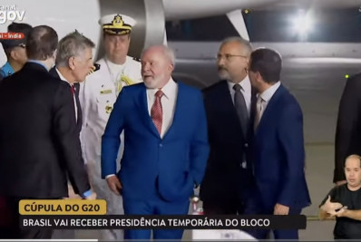 Lula desembarca em Nova Délhi para participar de reunião de cúpula do G20