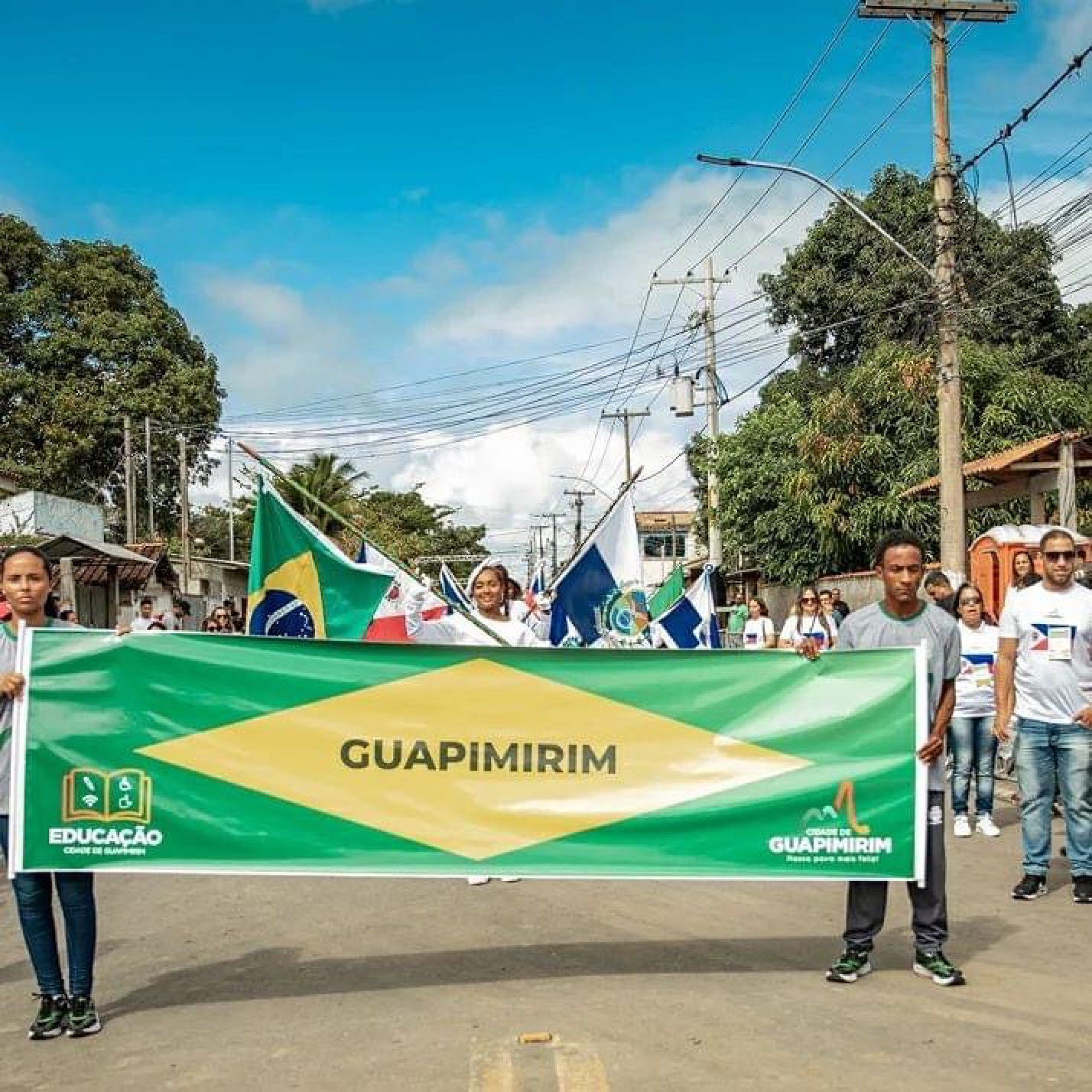 Guapimirim celebra de verde e amarelo o Dia da Independência do Brasil