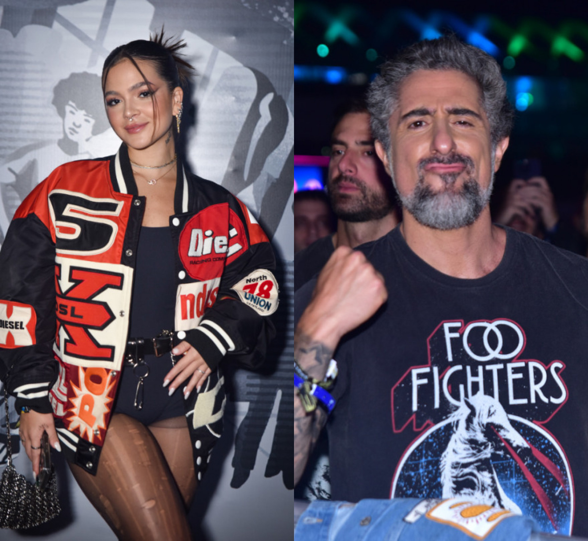 Mel Maia e Marcos Mion curtem penúltimo dia de The Town - Leo Franco/ AgNews