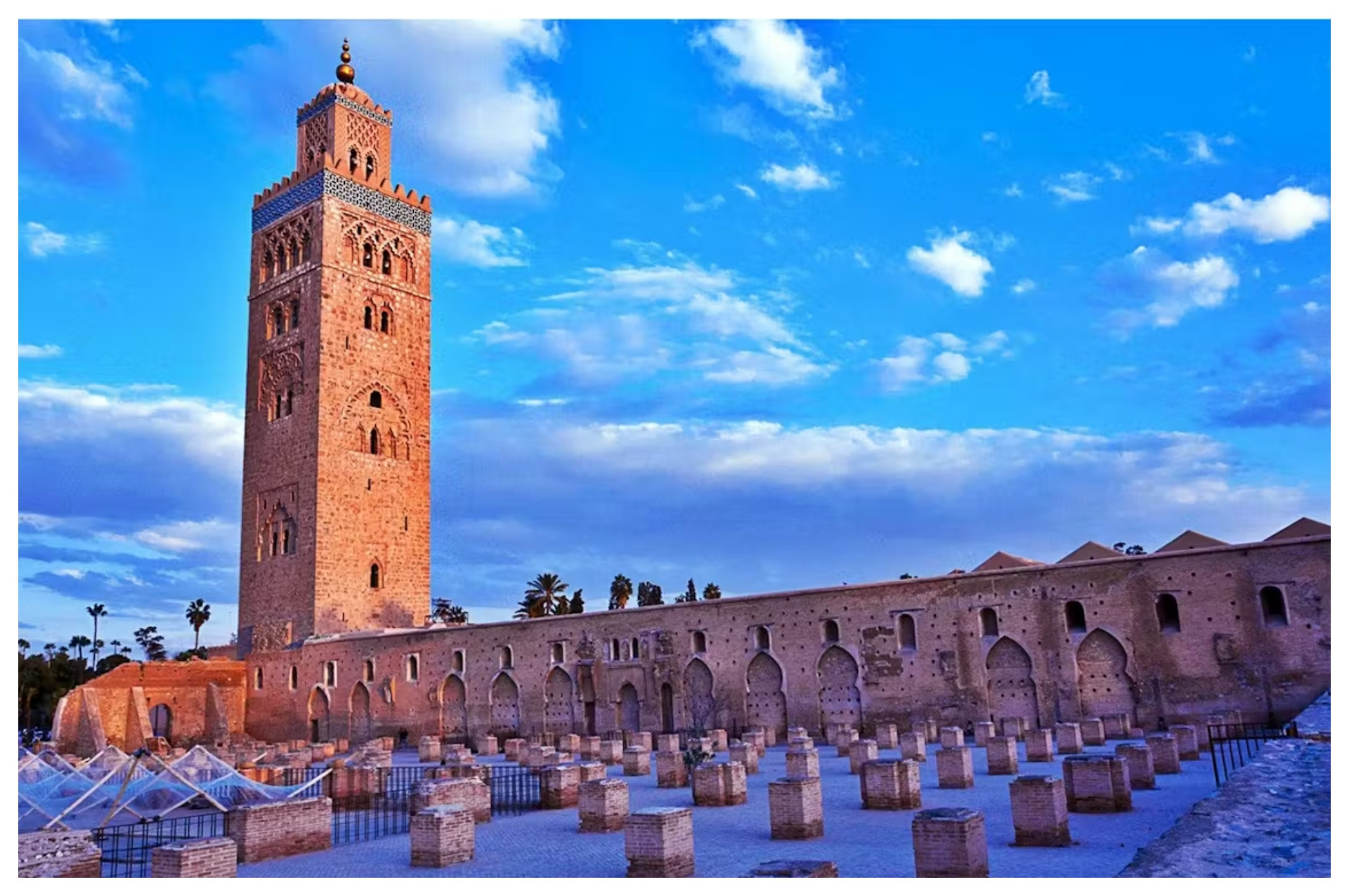 Mesquita Koutoubia em Marrakech, no Marrocos - Reprodução/Headout