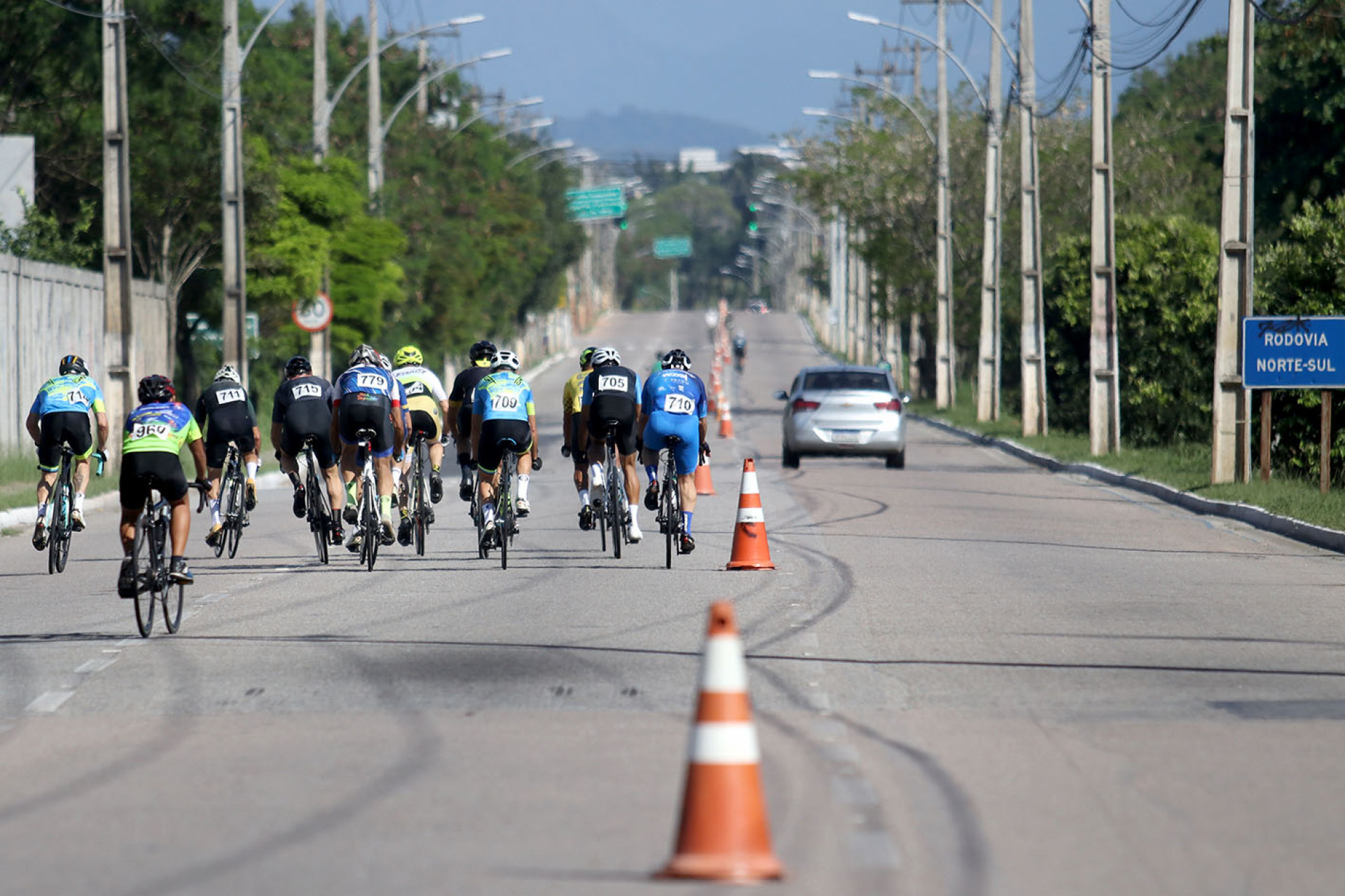 Campeonato Estadual de Ciclismo é realizado na Rodovia Norte-Sul - Foto: Divulgação