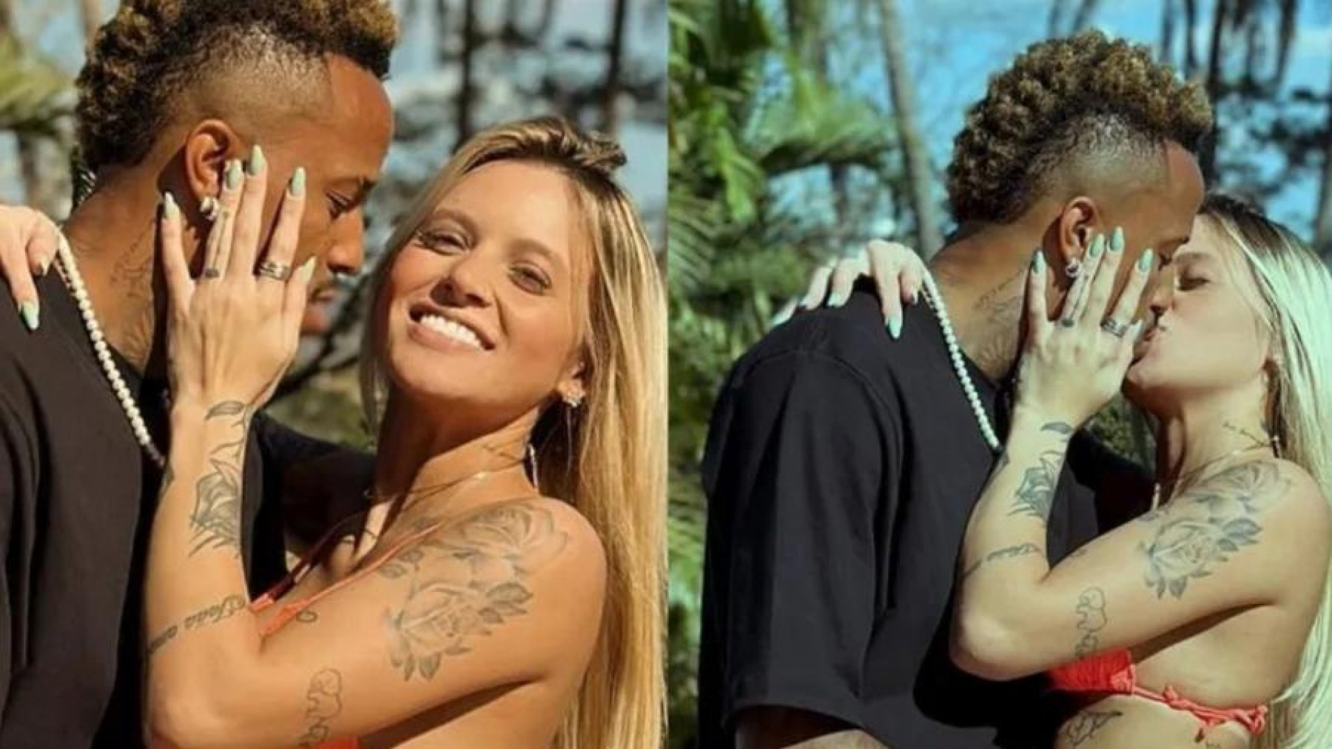 Cassia Lourenço e Eder Militão - Reprodução / Instagram