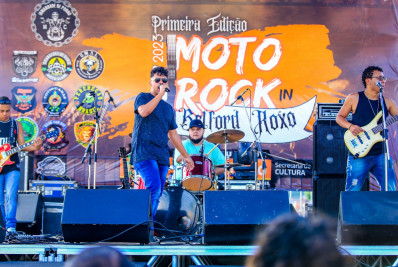 Belford Roxo realiza o 1º Motorock com shows na Praça de Areia Branca