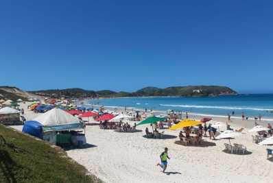 Semana começa ensolarada e com tempo firme em Cabo Frio