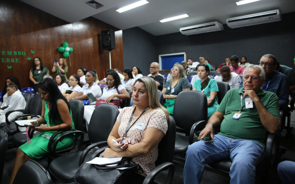 Hospital de Saracuruna recebe evento da campanha Setembro Verde - Divulgação