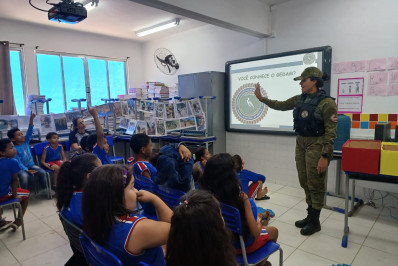 Alunos da rede municipal de Maricá recebem aulas sobre o meio ambiente