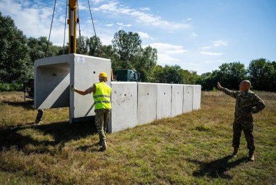 Romênia constrói abrigos antiaéreos na fronteira com a Ucrânia
