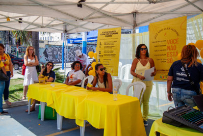 Nilópolis promove campanha 'Setembro Amarelo' na Praça dos Estudantes
