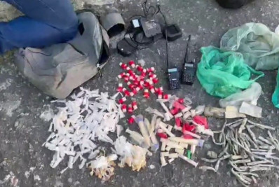  PM apreende drogas e nove veículos no Morro da Glória I
