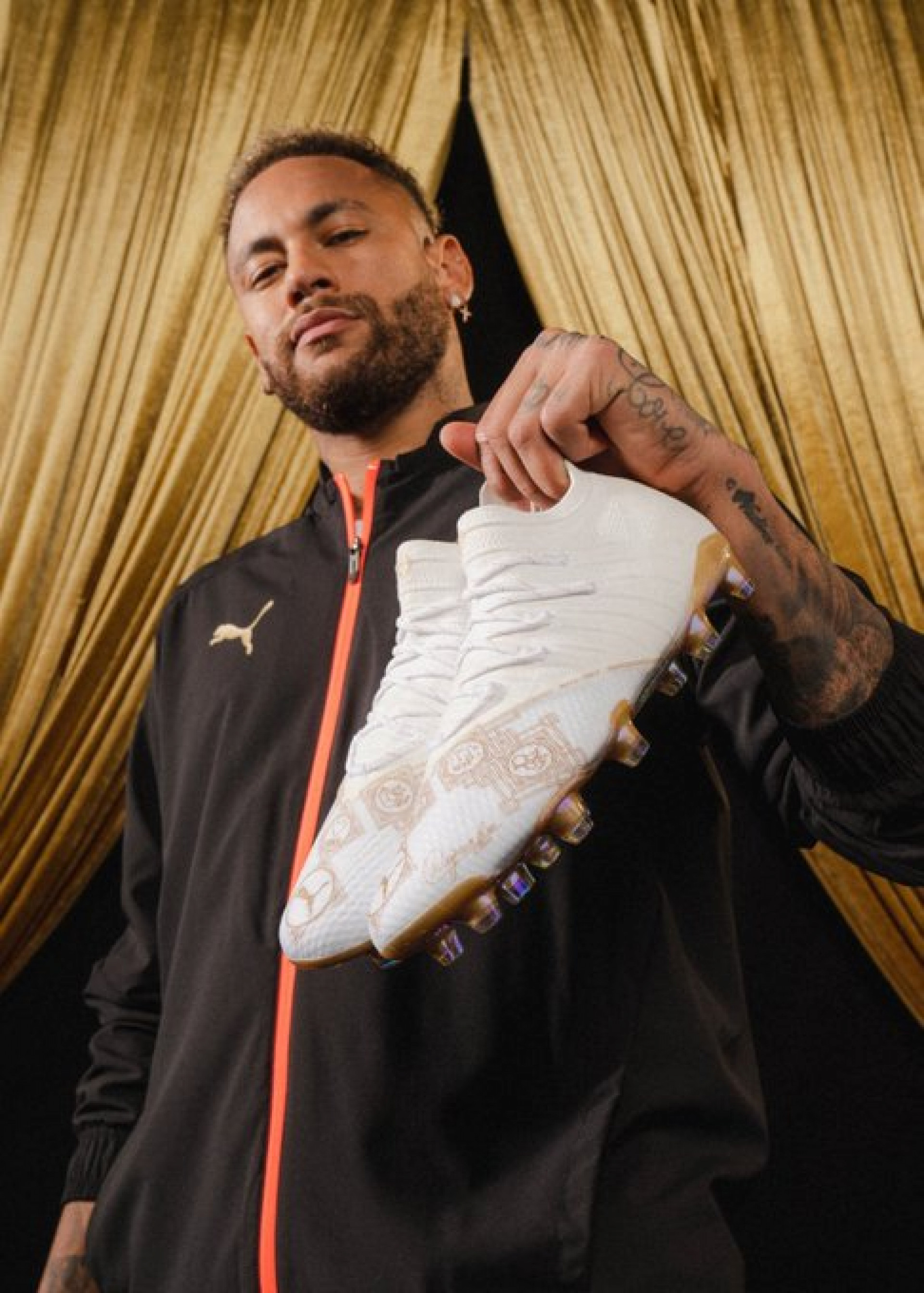 Puma lança nova chuteira em comemoração aos 78 gols de Neymar pela seleção brasileira