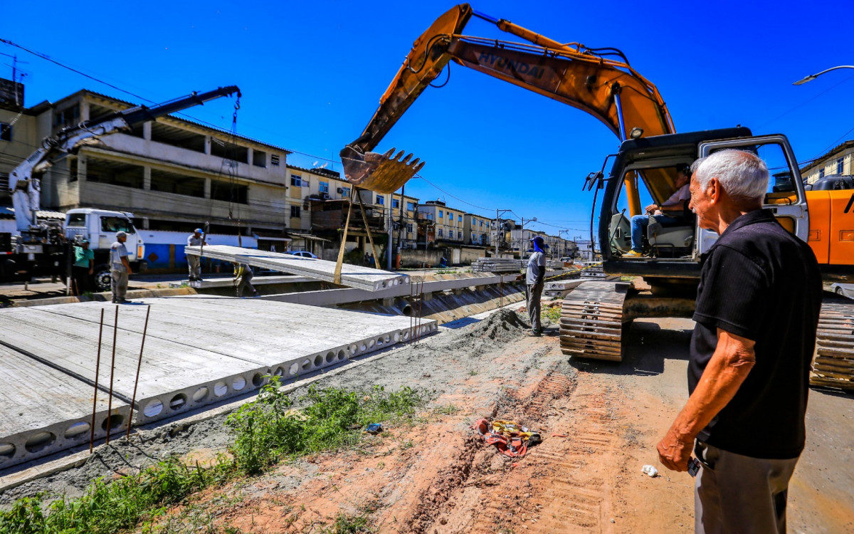 O aposentado Augusto Machado destacou a importância de uma área de lazer para os moradores